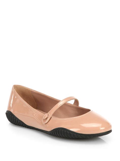 prada mesh ballet flats|prada padded maryjane ballet flats.